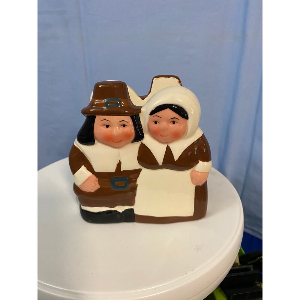 Publix Pilgrims Napkin Holder No Box